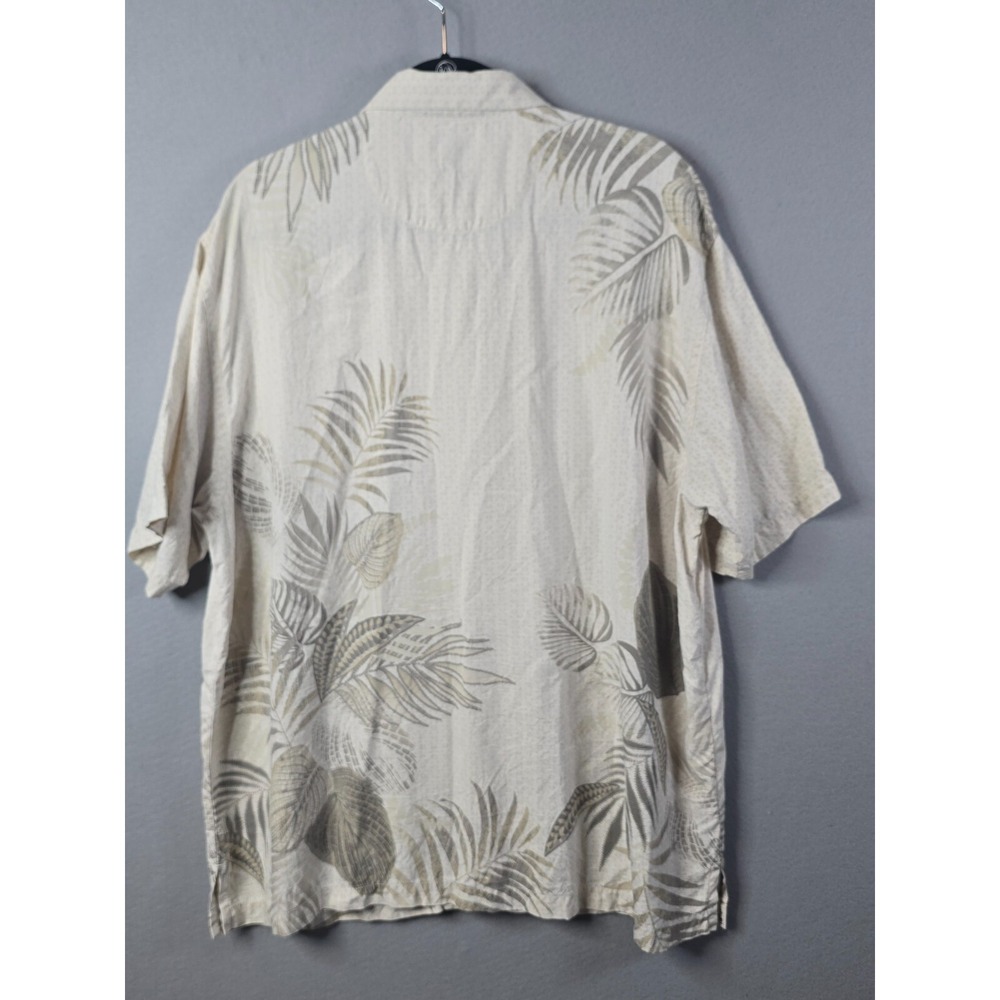 Tommy Bahama Mens Hawaiian Silk Camp Shirt Ex Large Island Tropical Resort‎ Wear - Picture 2 of 8